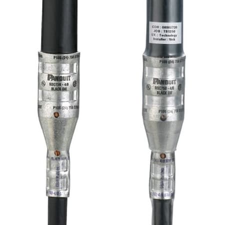 Panduit Heat Shrink Tube, Thin Wall, 2:1 I.D. Shrink Ratio, 0.69 in I.D. Before Shrinking, Clear, 100 ft HSTTPN75-CC